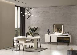 Zara Siyah Yemek Odası